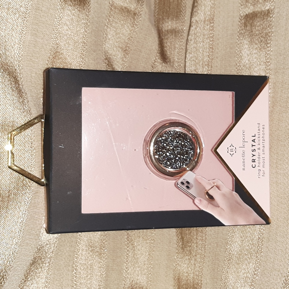 📞Nanette Lepore Crystal Ring Holder & Kickstand📞